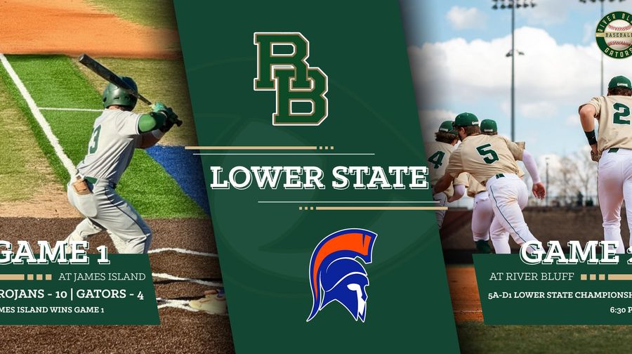 Baseball: Gators Fall in Game 1 to James Island 10-4, Game 2 at RB Tonight!